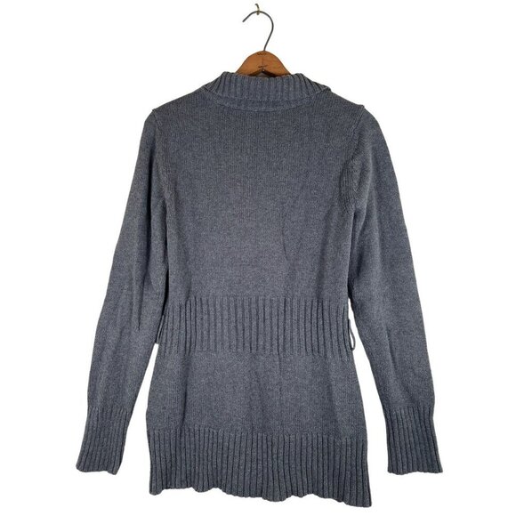 High Sierra Womens Size M Gray Cotton Button Cardigan Pockets Made in Australia - Picture 5 of 9